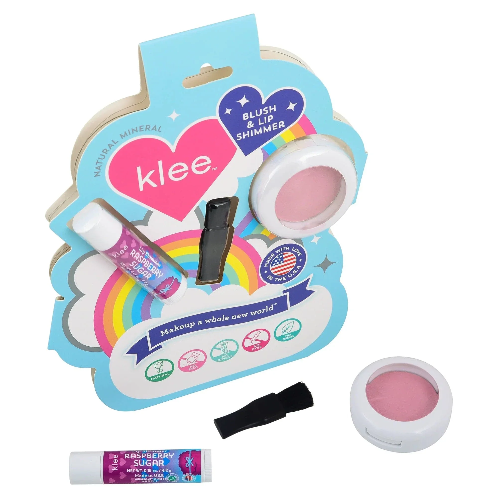 Cotton Candy Whisper - Mineral Blush & Lip Shimmer Duo - Image 2