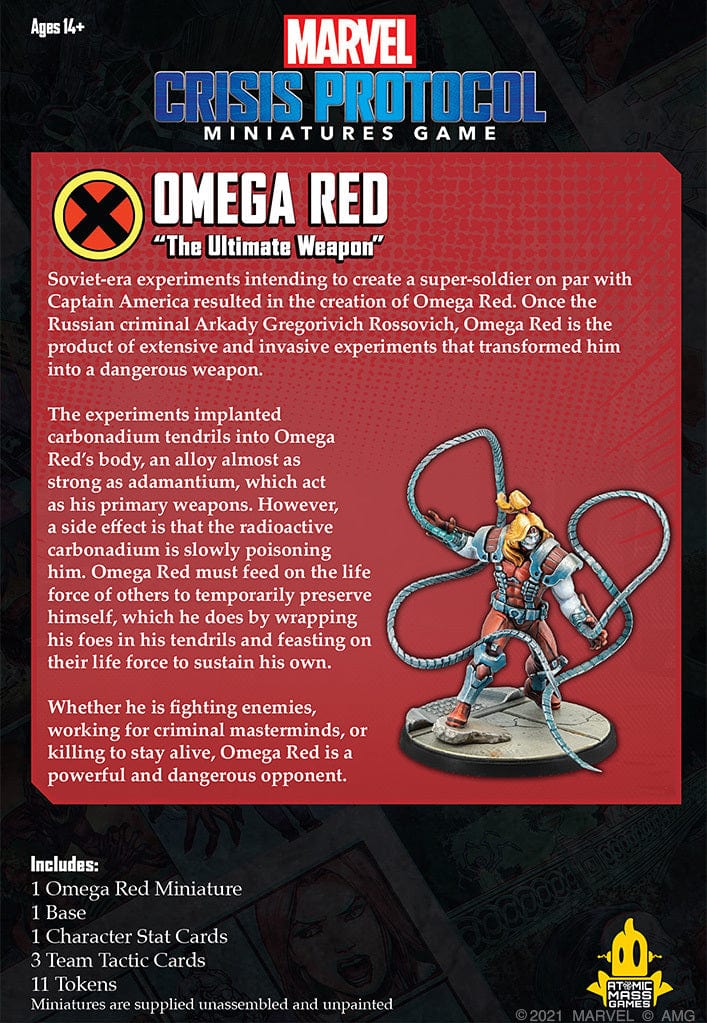 Marvel: Crisis Protocol - Omega Red - Image 3