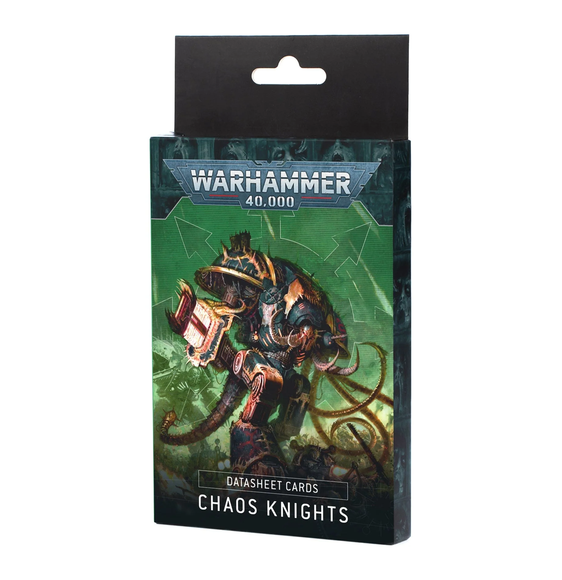 Datasheet cards: Chaos Knights