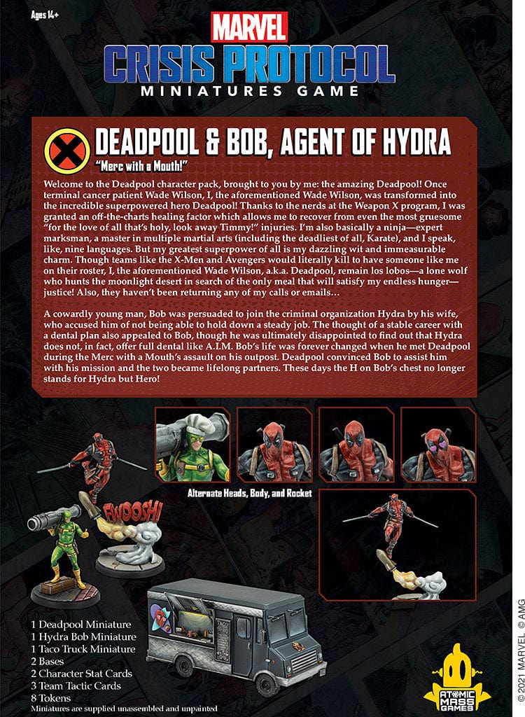 Marvel Crisis Protocol: Deadpool & Bob, Agent of Hydra - Image 6