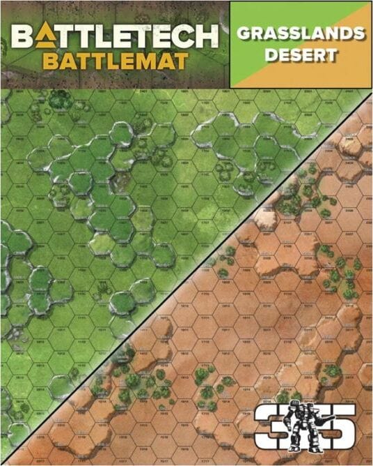 Battletech Desert Grassland Mat - Image 2