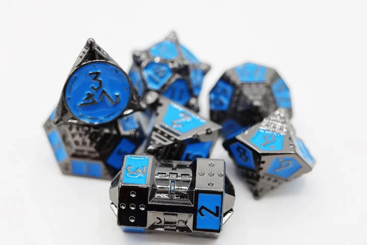 DICE 51: KEPLER-452B - METAL RPG DICE SET - Image 3