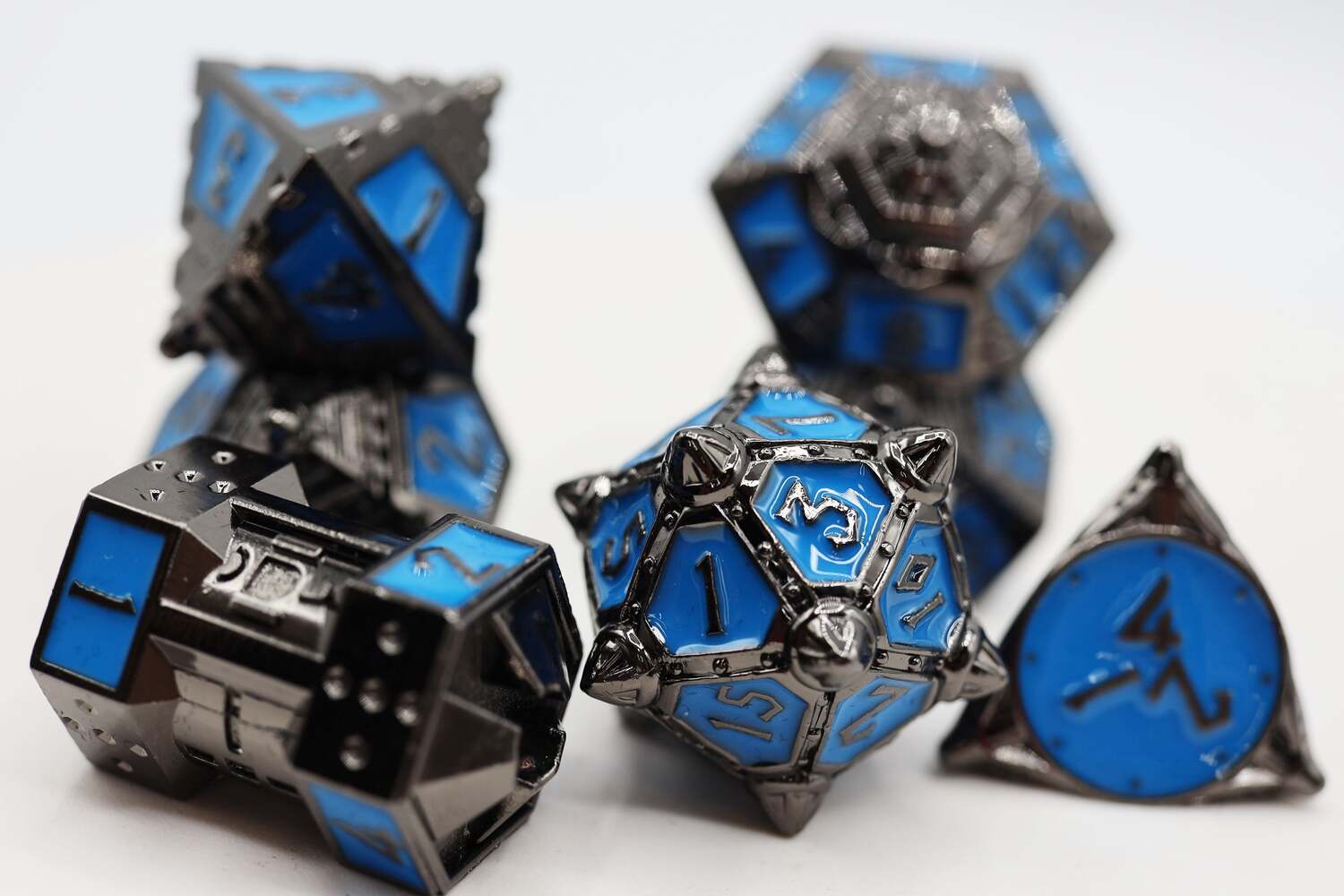 DICE 51: KEPLER-452B - METAL RPG DICE SET - Image 5