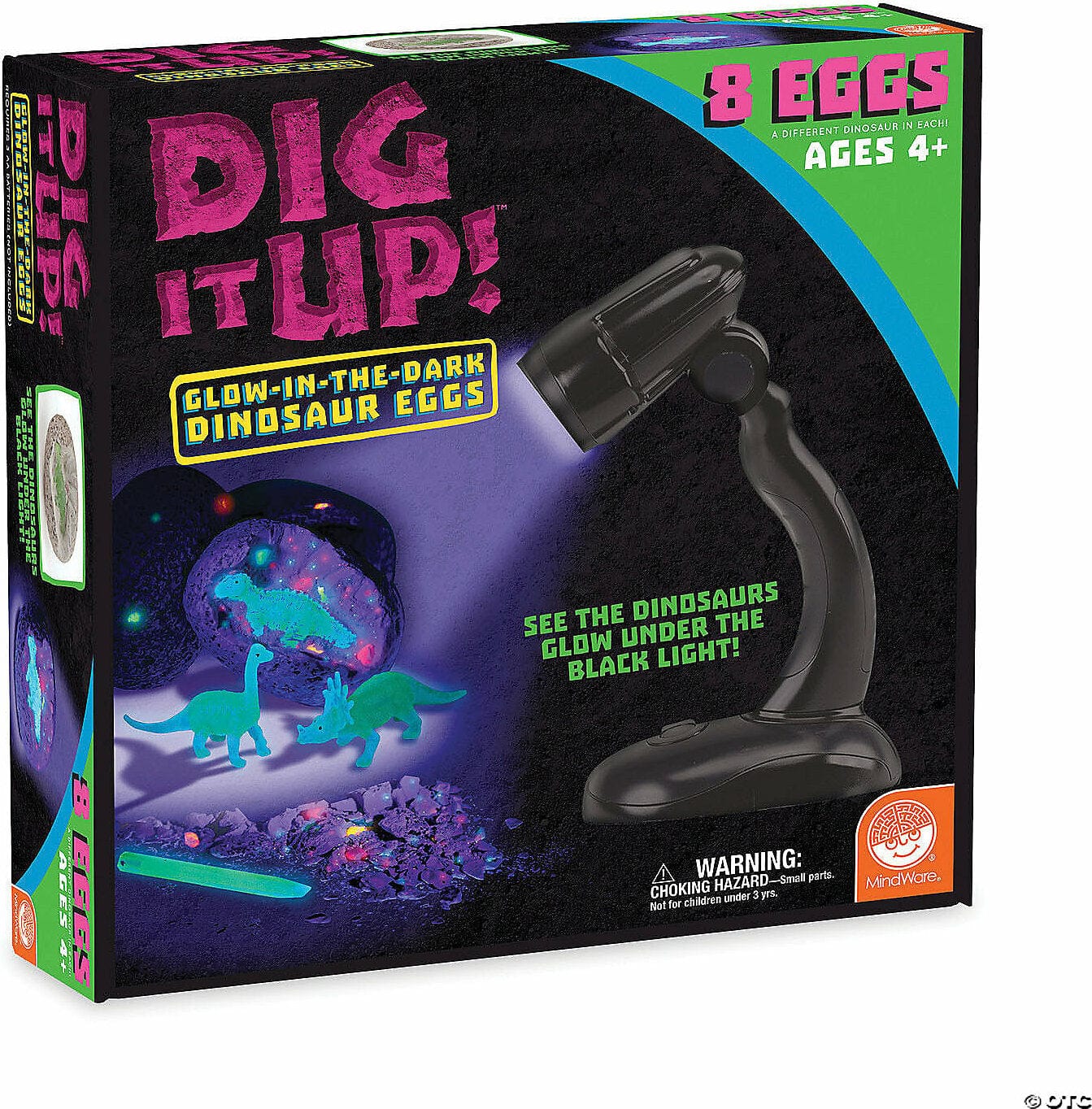 Dig It Up! Glow-in-the-Dark Dinosaur Eggs