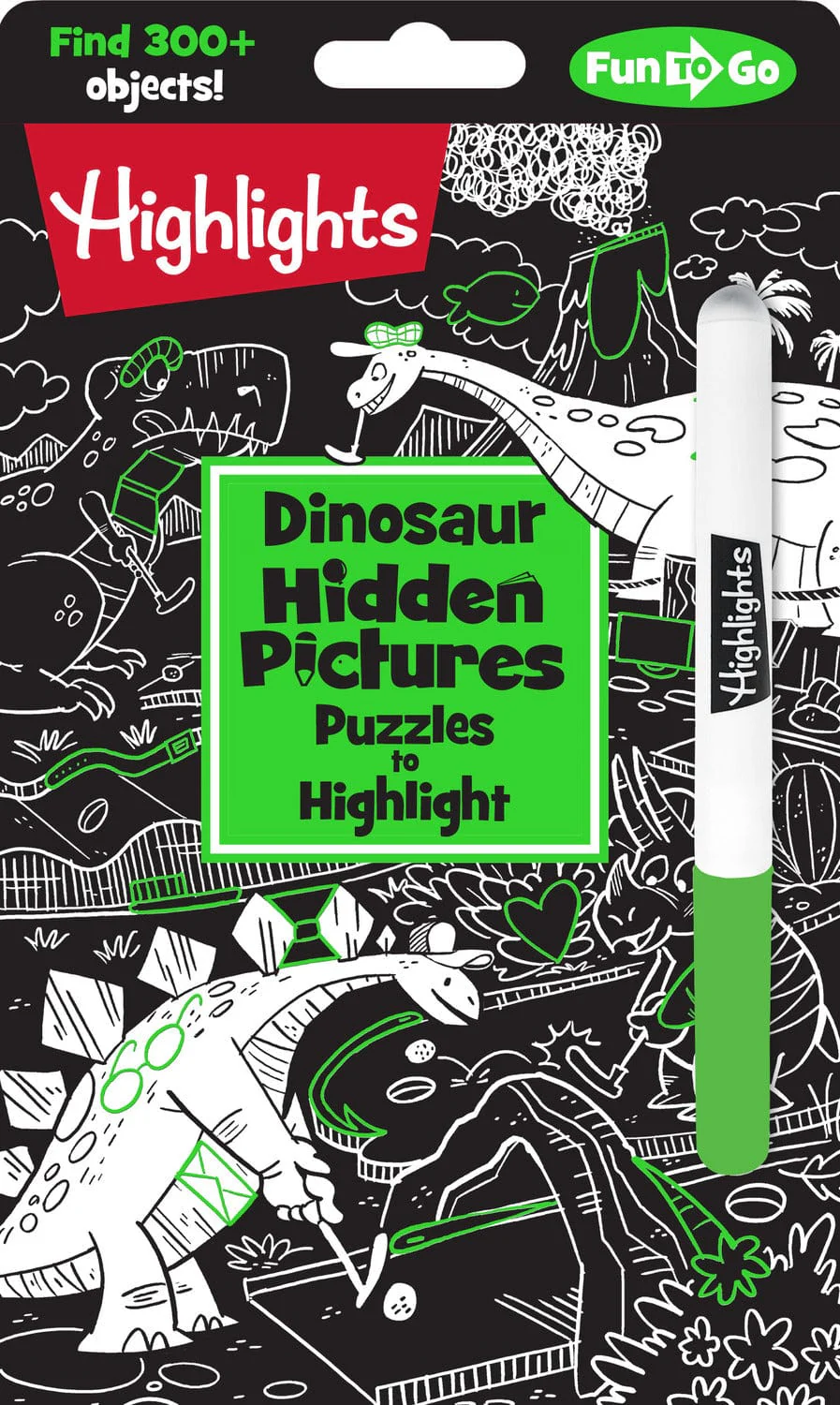Dinosaur Hidden Pictures Puzzles to Highlight - Image 2