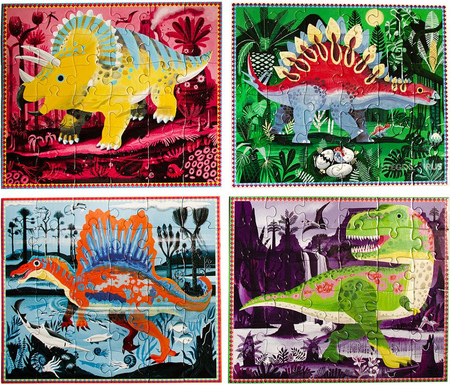 Dinosaurs Skeletal Systems - Four 36 Piece Puzzles - Image 11