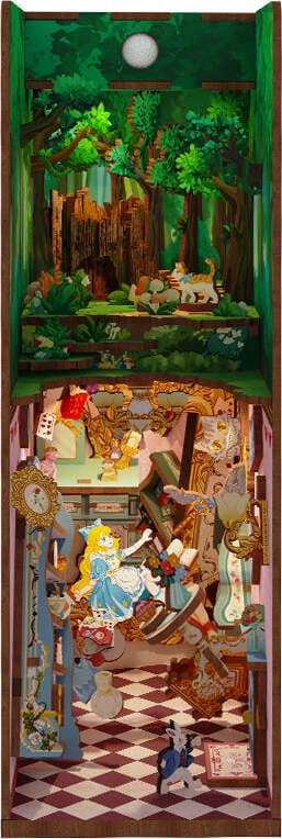 DIY Bookend Puzzle: Alice Adventure - Image 3