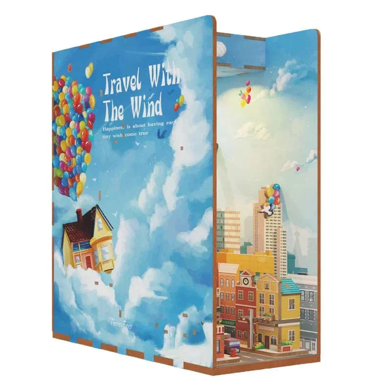 DIY Bookend Puzzle: Travel with the Wind - Image 2