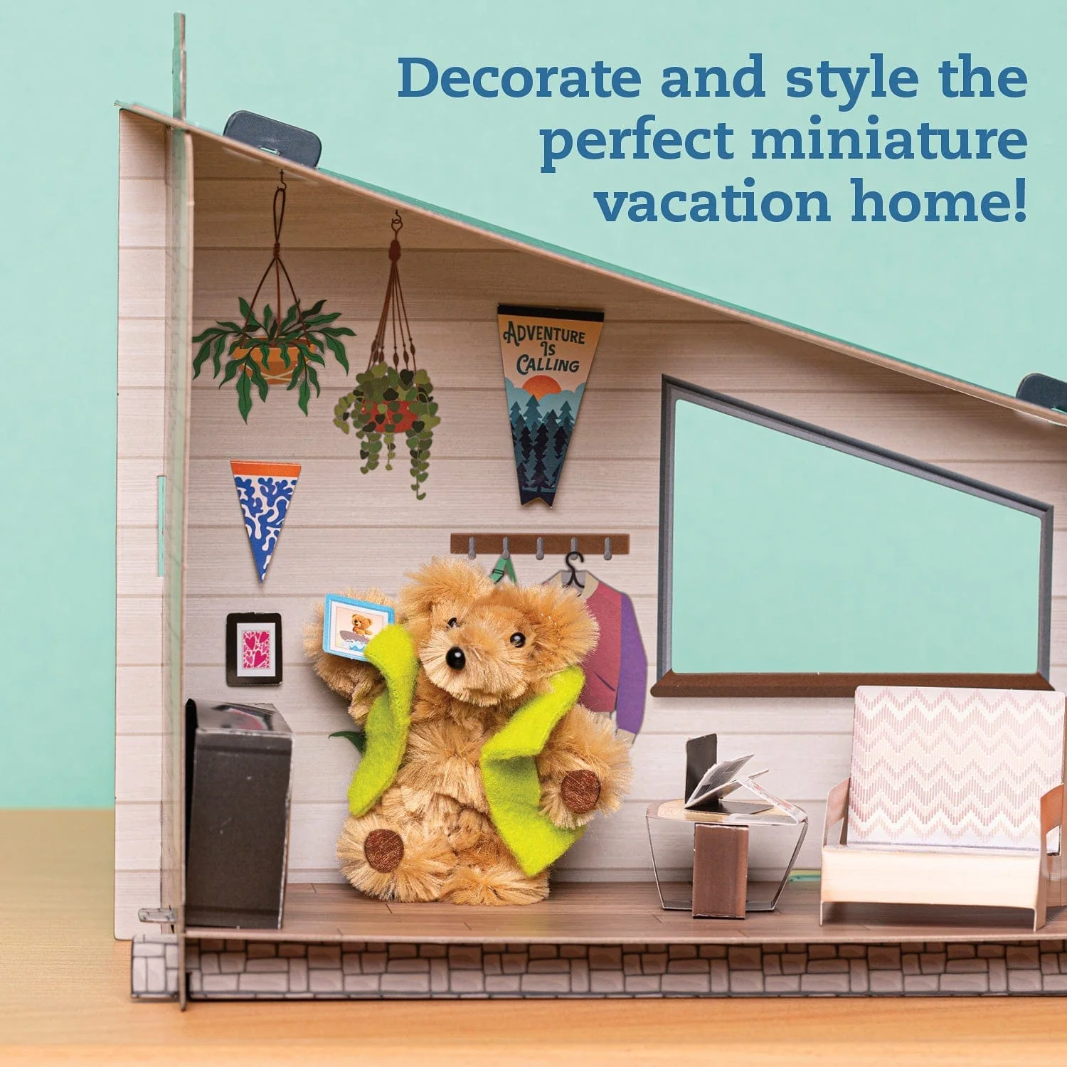 DIY Miniature Cozy Bear Cabin - Image 5