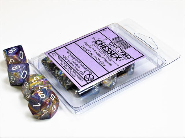 Dm7 Festive D10 Carousel/White