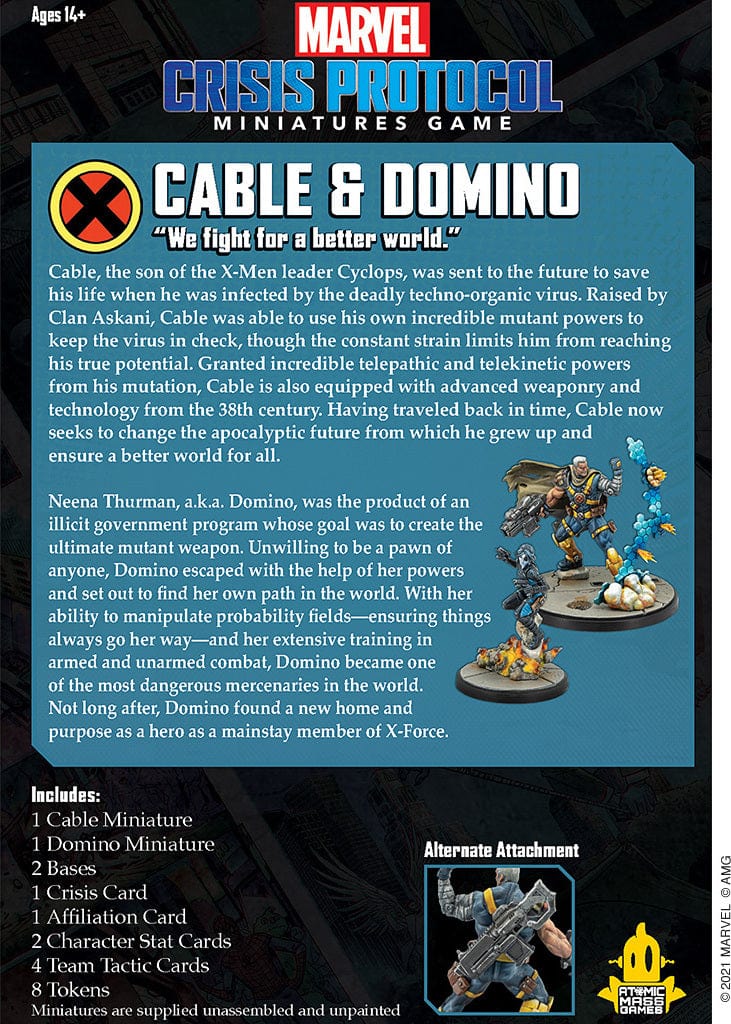 Marvel Crisis Protocol: Cable & Domino - Image 6