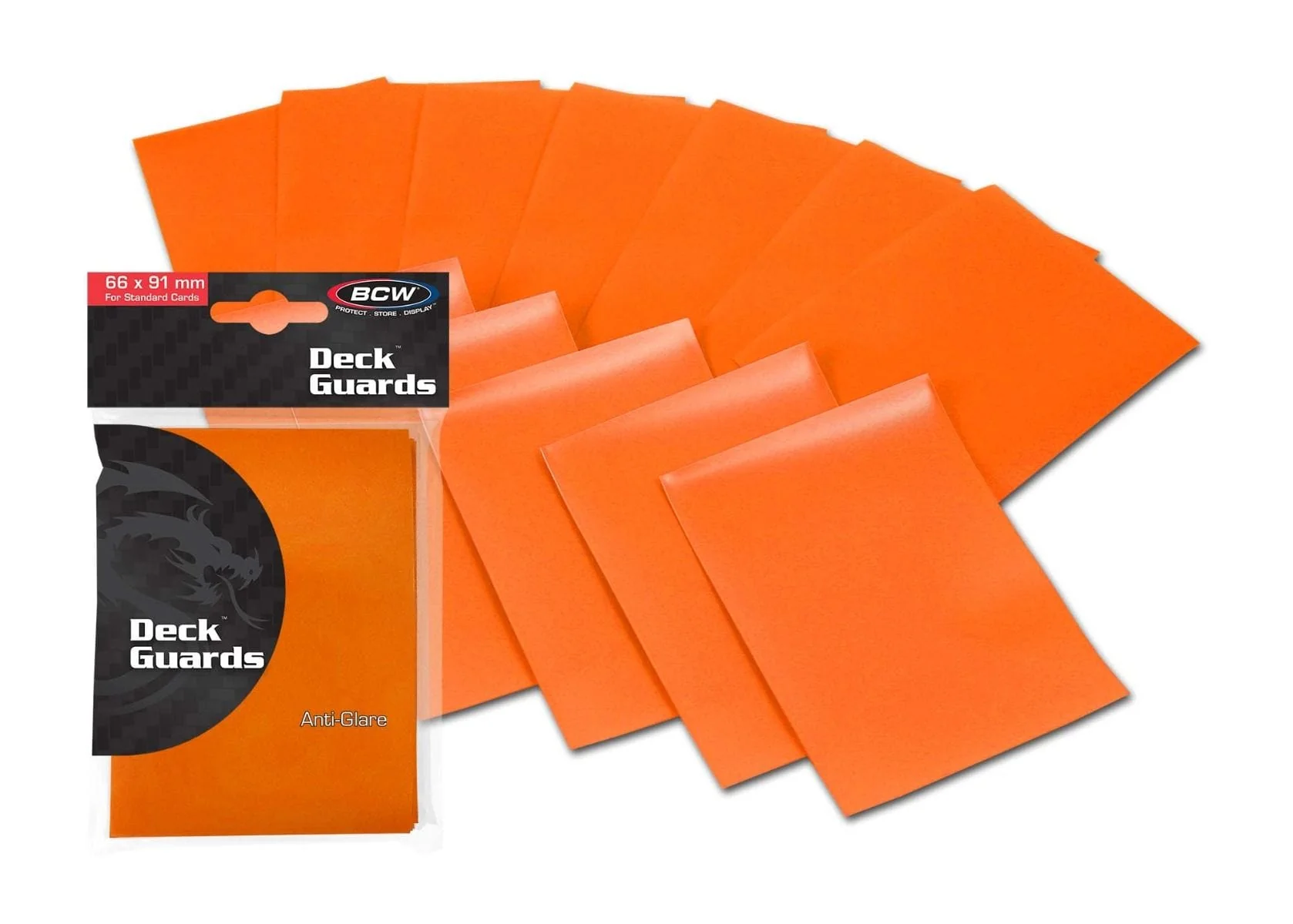 Double Matte Orange 50 Sleeves - Image 2