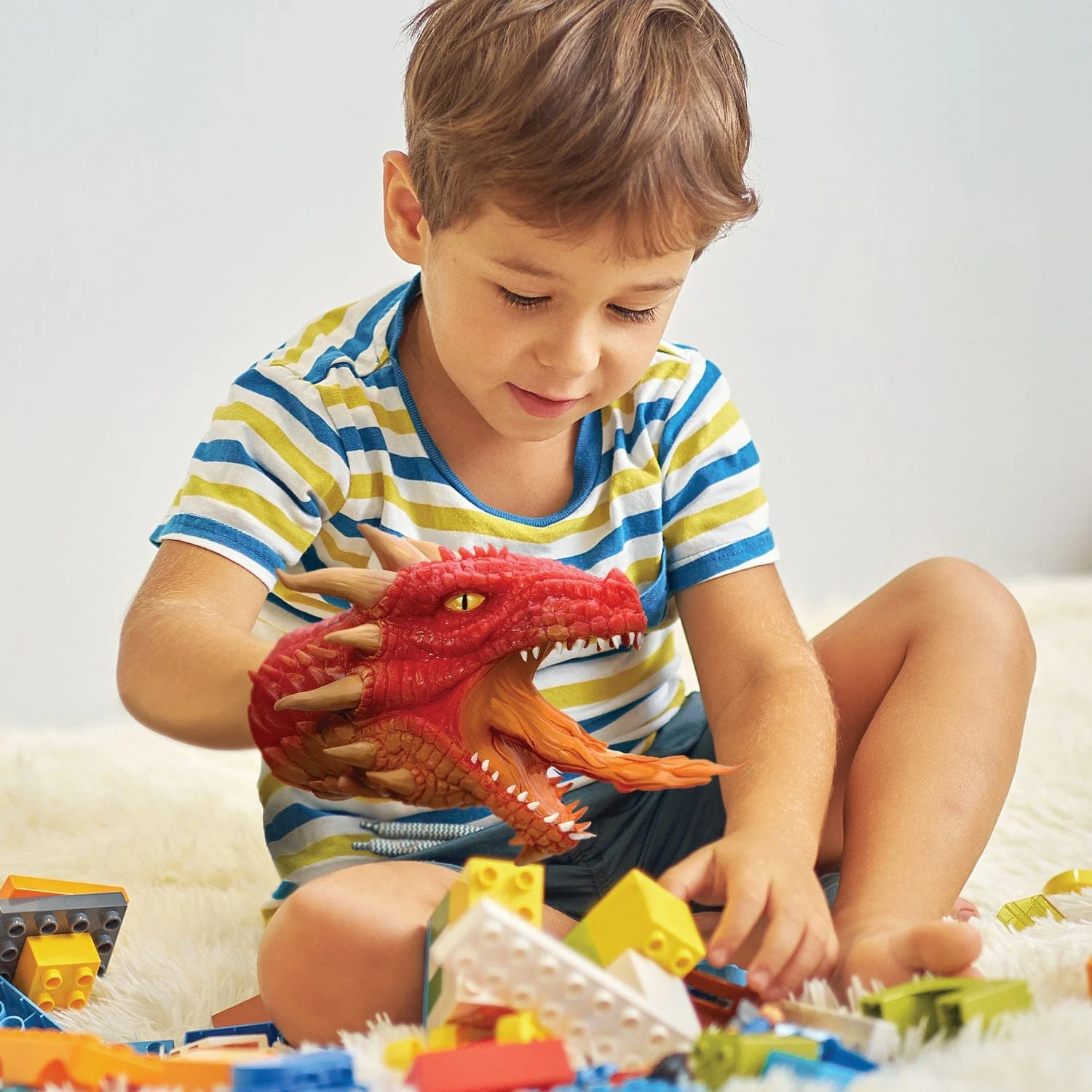 Dragon Hand Puppet Assorted Style - Image 6