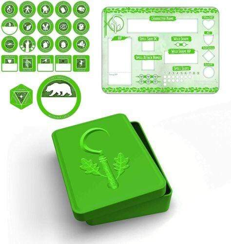 Druid Token Set (Player Board & 22 tokens)
