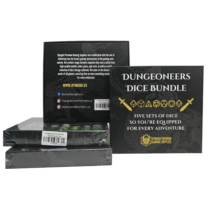Dungeoneers Dice Bundle - 5 Sets Polymer Dice - Image 5