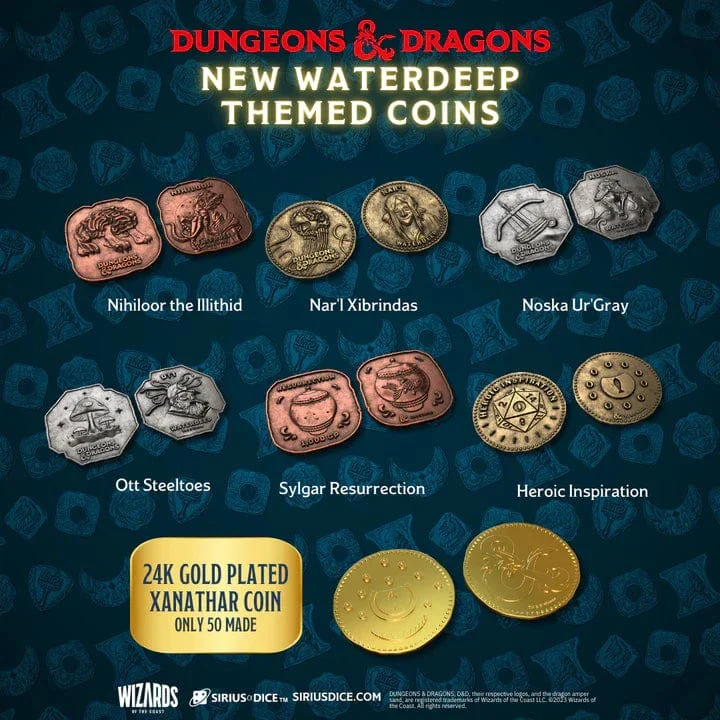 Dungeons & Dragons Xanathar's Treasure Pack: Waterdeep Collection - Image 3
