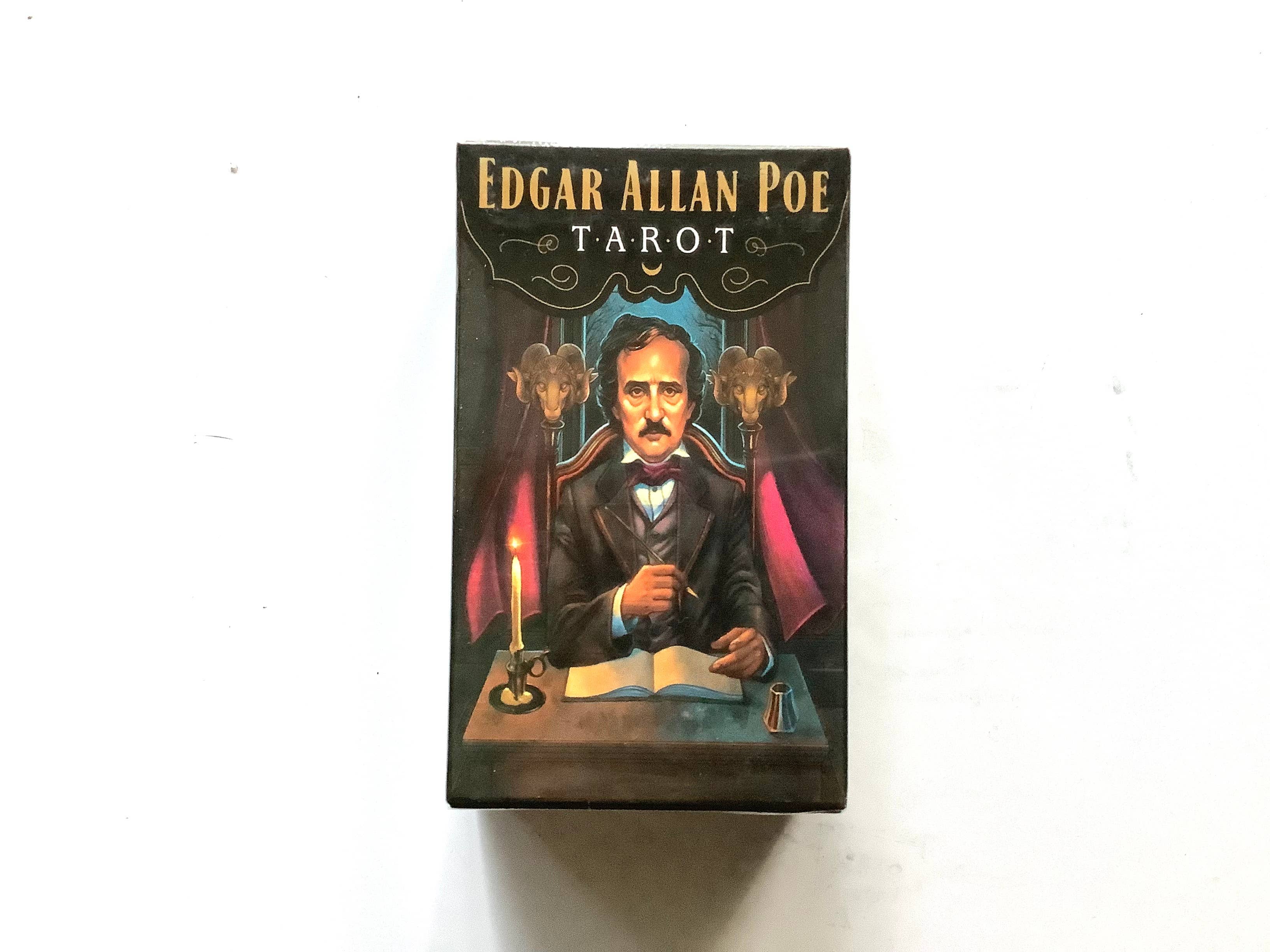 Edgar Allan Poe Tarot Cards Deck Oracle Macabre Gift