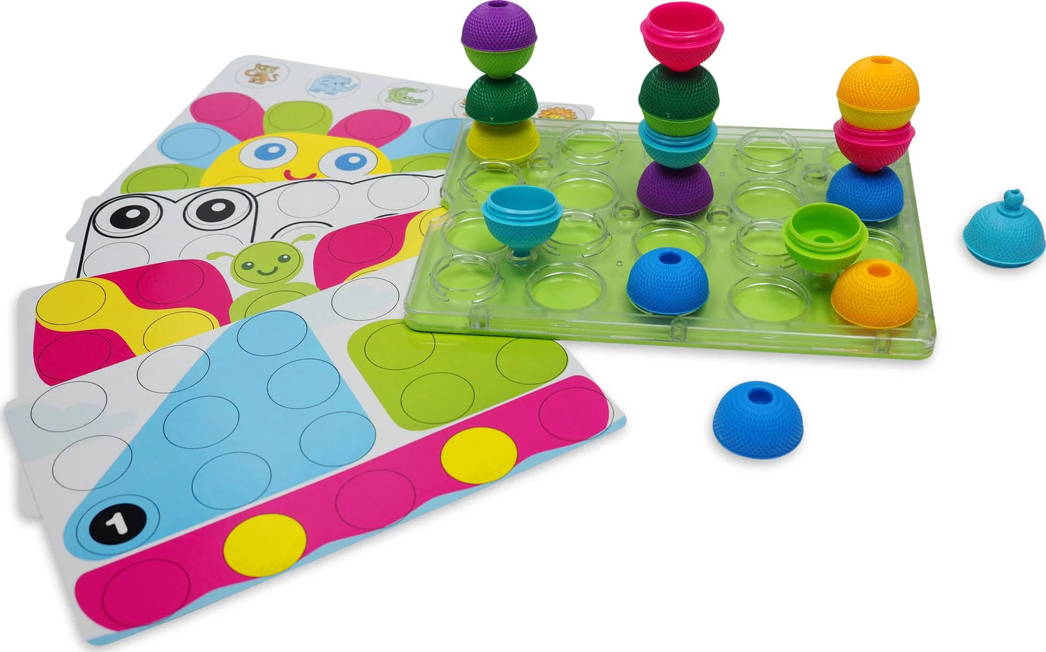 Peg Board With 20 Pcs Beads  20 Pcs - Image 4