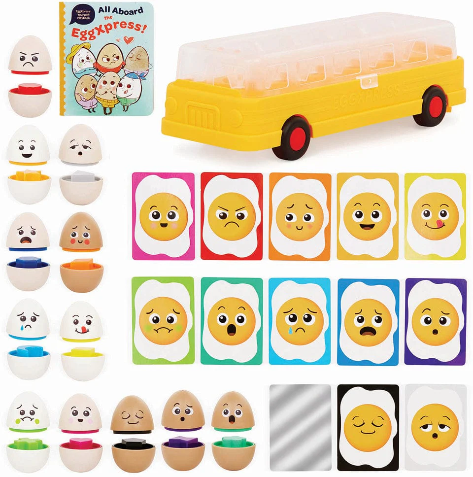 Battat Eggxpress Yourself! Match & Learn Eggs - Image 4