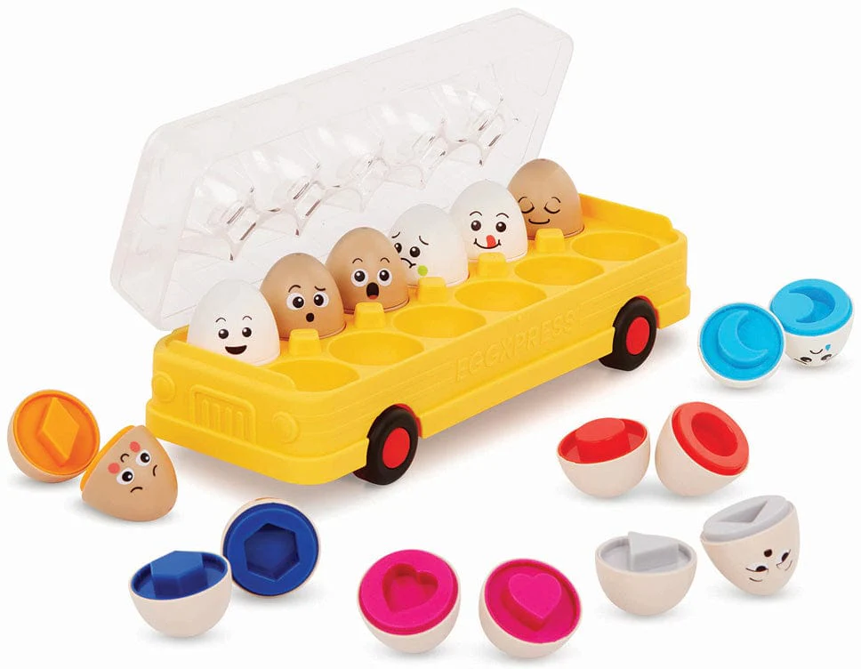 Battat Eggxpress Yourself! Match & Learn Eggs - Image 9