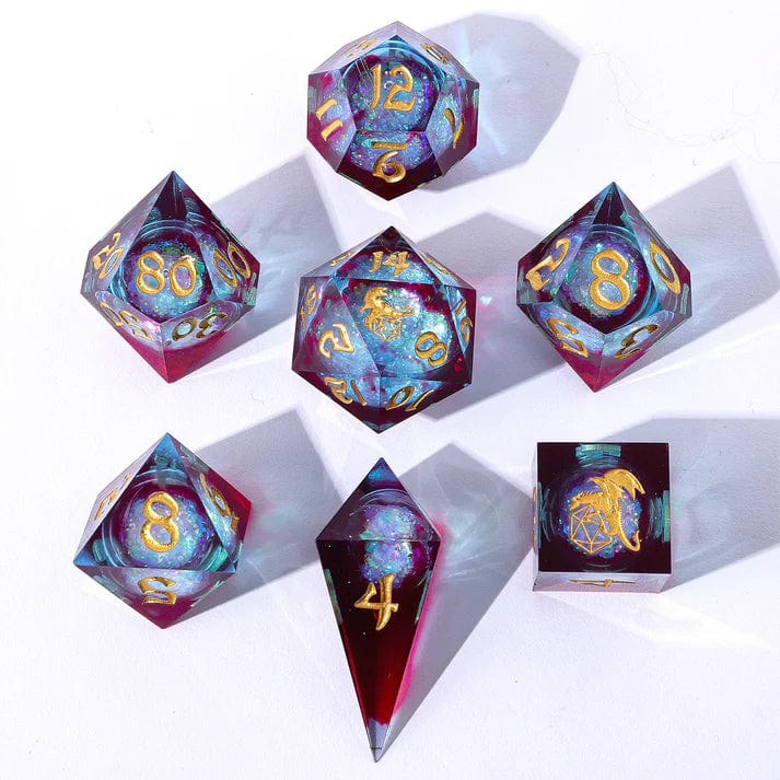Elemental Mana Sharp Edge LIquid Core Dice Set - Image 3