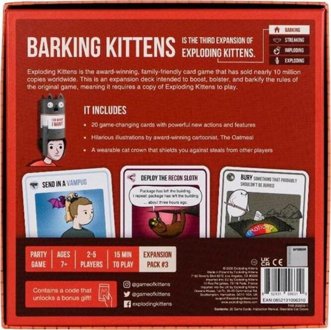 Exploding Kittens: Barking Kittens - Image 2