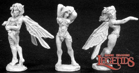 Fairies (2) & Nymph