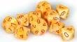 Festive Sunburst Yellow d10 set - Image 5