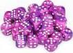 Festive® 12mm D6 Violet/white Dice Block™ (36 dice) - Image 5