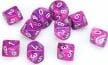 Festive Violet White d10 set - Image 5