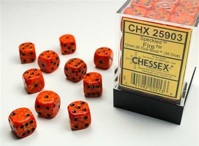 Speckled® 12mm D6 Fire Dice Block™ (36 dice) - Image 2