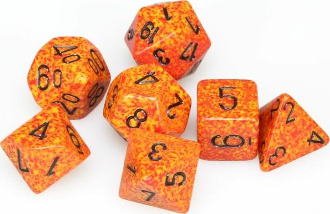 Speckled® Polyhedral Fire 7-Die Set - Image 3