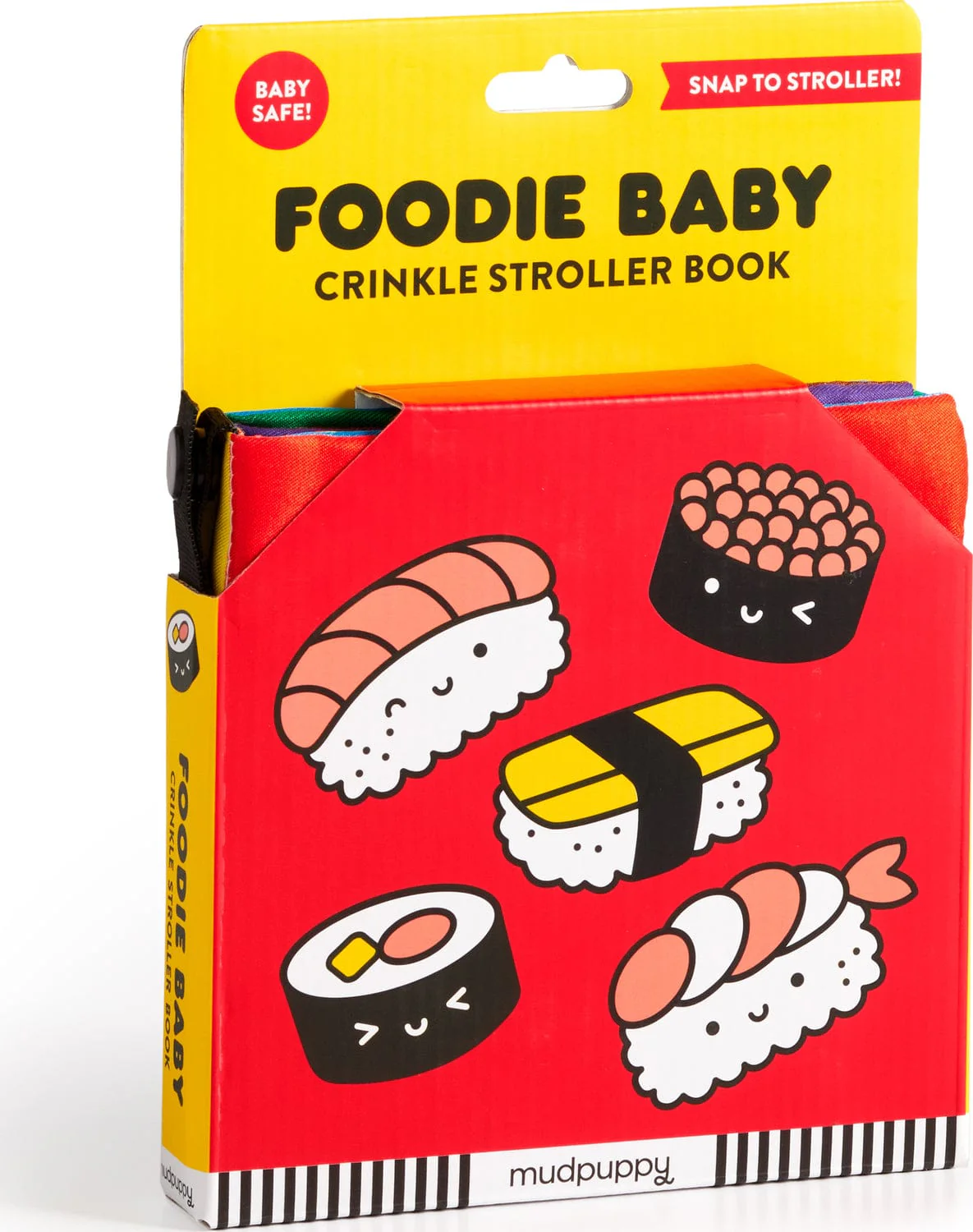 Foodie Baby – Delicious Crinkle Fabric Stroller Book - Image 4