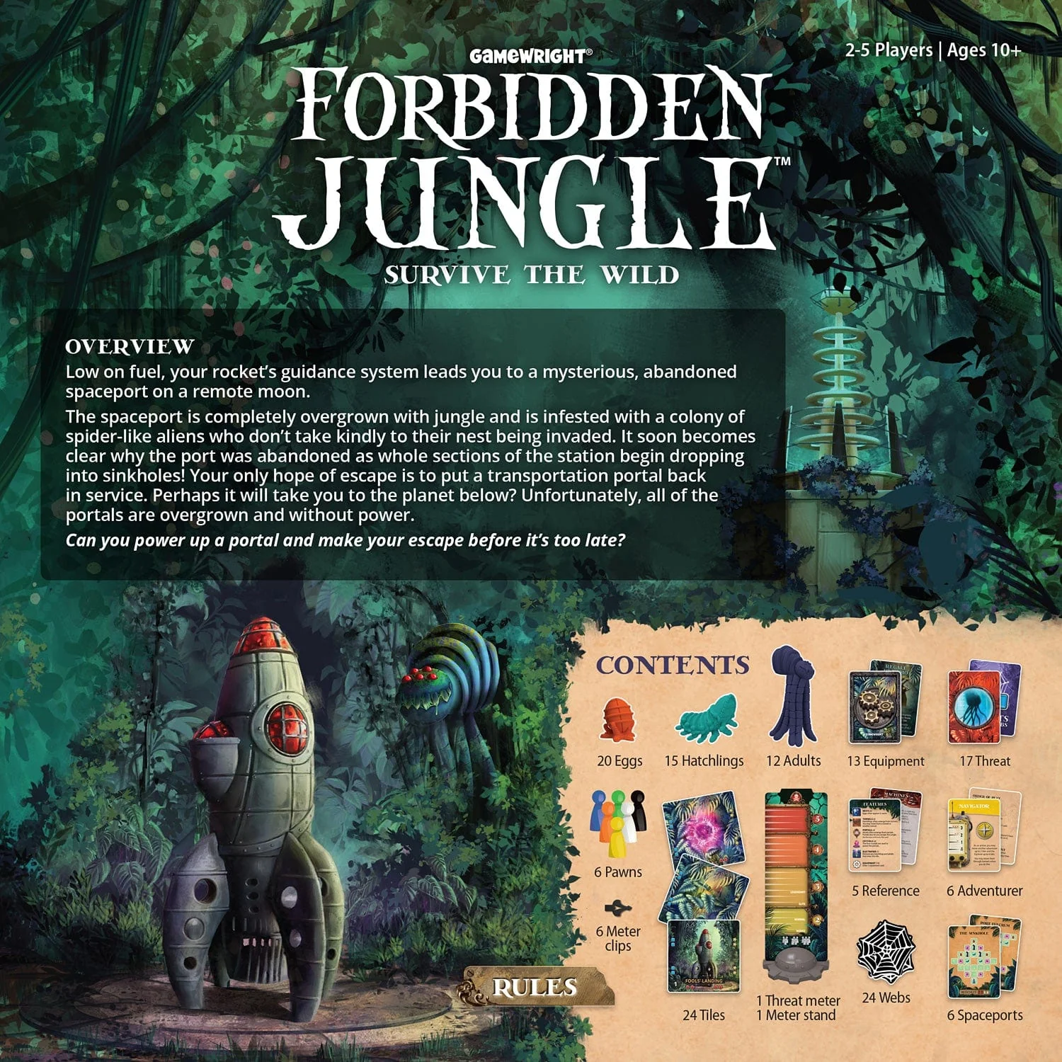 Forbidden Jungle Board Game - Image 3
