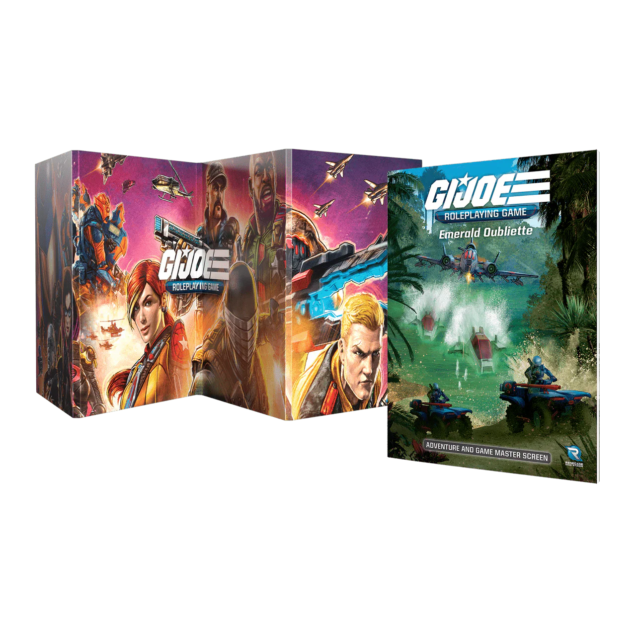 G.I. JOE Roleplaying Game The Emerald Oubliette Adventure & GM Screen
