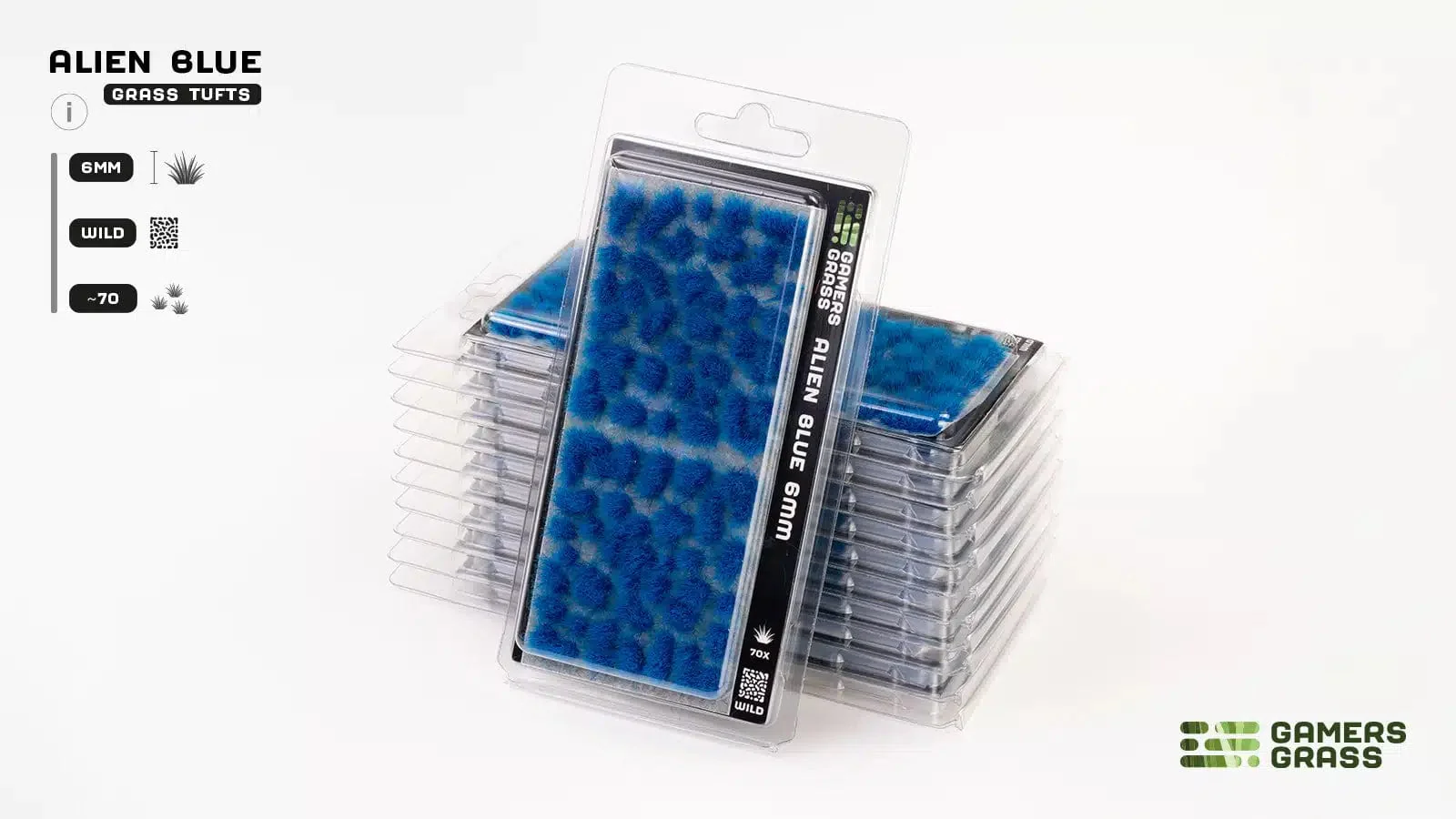 Gamers Grass Alien Blue 6mm