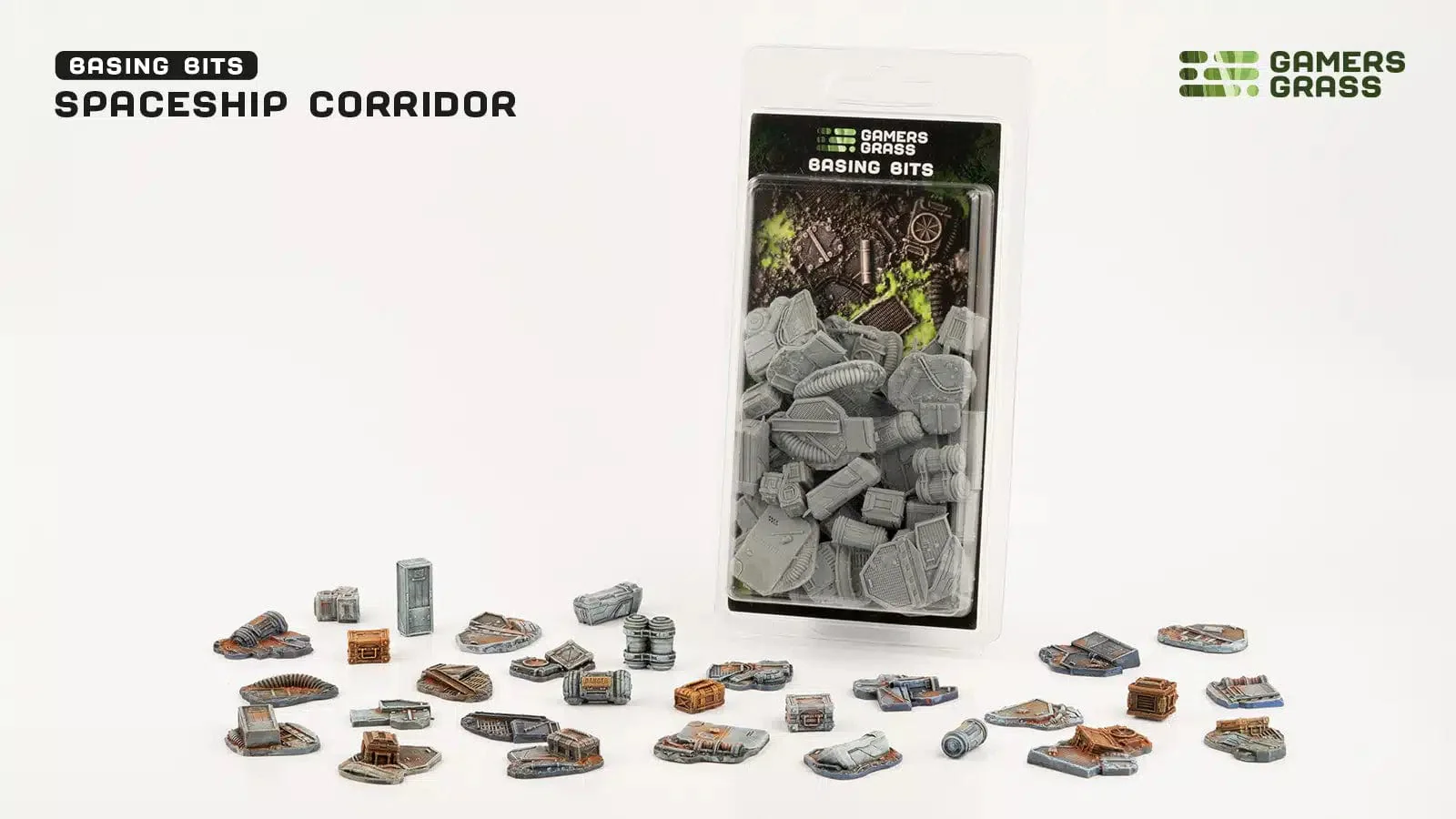 Gamers Grass Basing Bits Spaceship Corridor