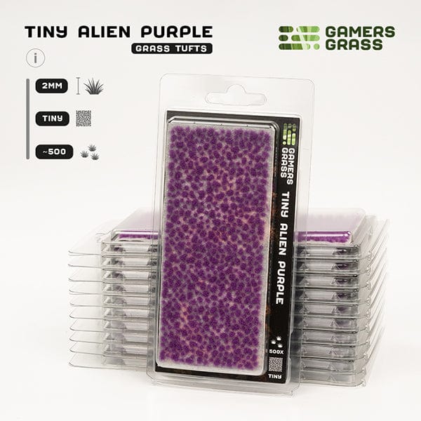 Gamers Grass Tiny Alien Purple