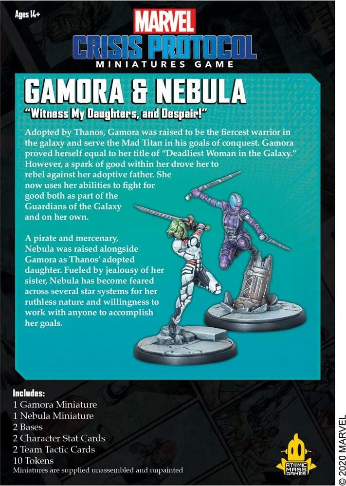 Marvel Crisis Protocol: Gamora and Nebula - Image 7