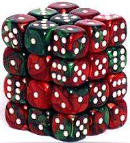 Gemini 2: 12mm D6 Green Red/White
