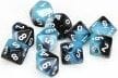 Gemini Black Shell White d10 set - Image 5