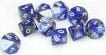 Gemini Blue Steel White d10 set - Image 5