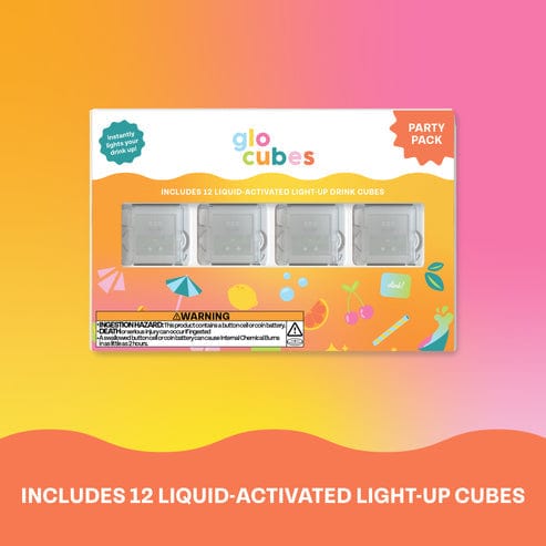 Glo Cubes Multicolored 12 Pack
