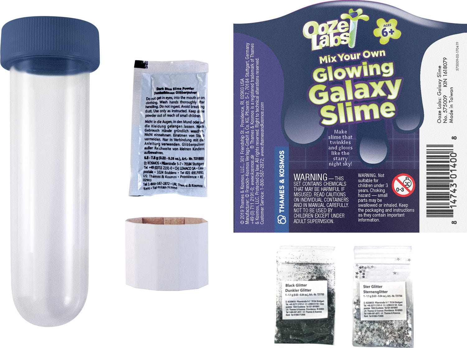 Ooze Labs 9: Glowing Galaxy Slime - Image 3