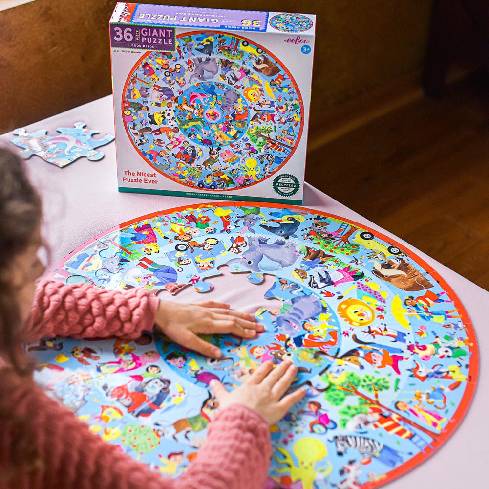 Good Deeds Giant Round Puzzle - Image 7