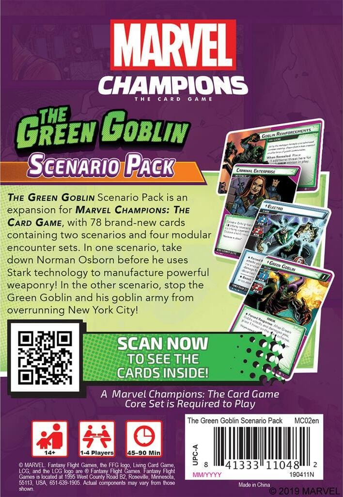Marvel Champions: the Green Goblin Scenario Pack - Image 6