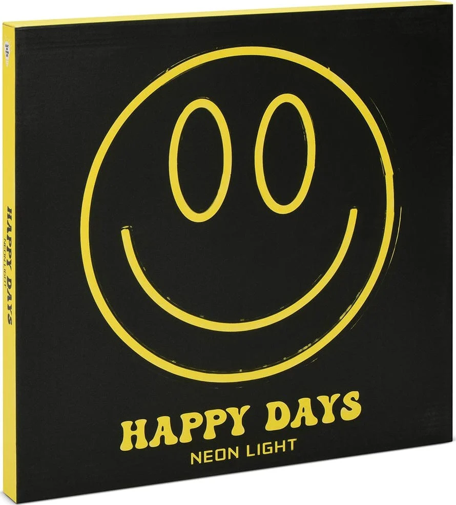 Happy Days Smiley Face Neon Light