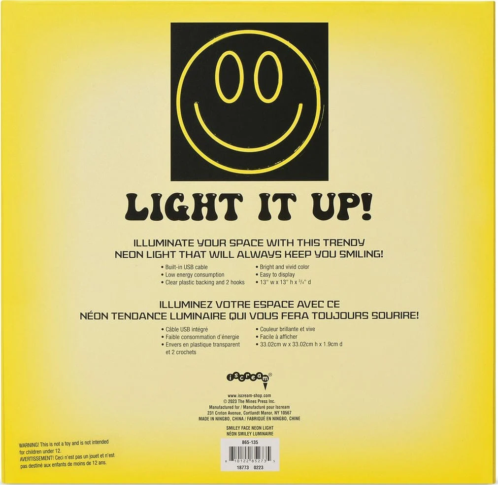 Happy Days Smiley Face Neon Light - Image 4