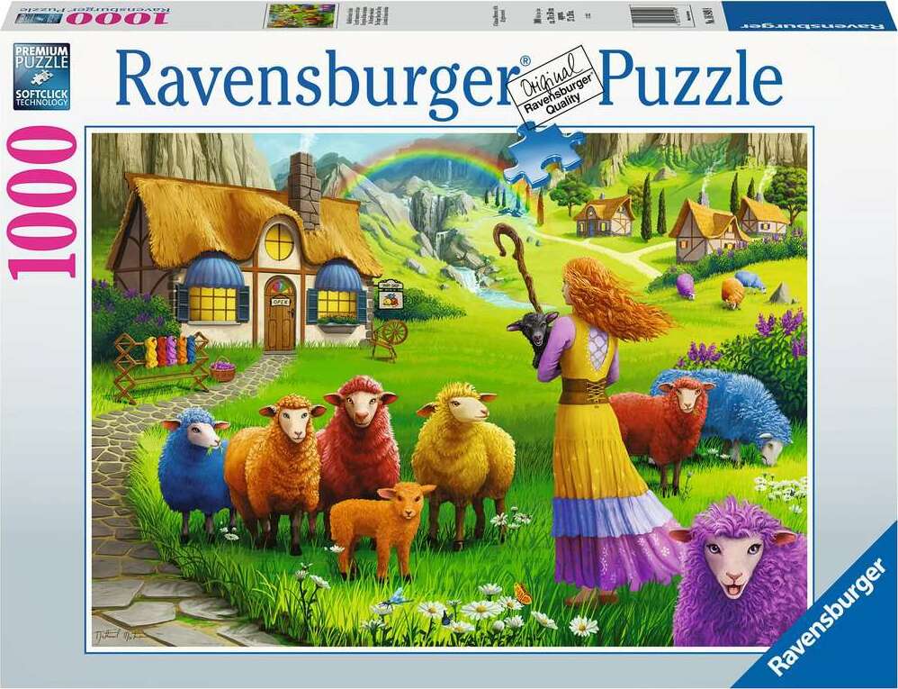 The Happy Sheep Yarn Shop (1000 pc Puzzle) - Image 5