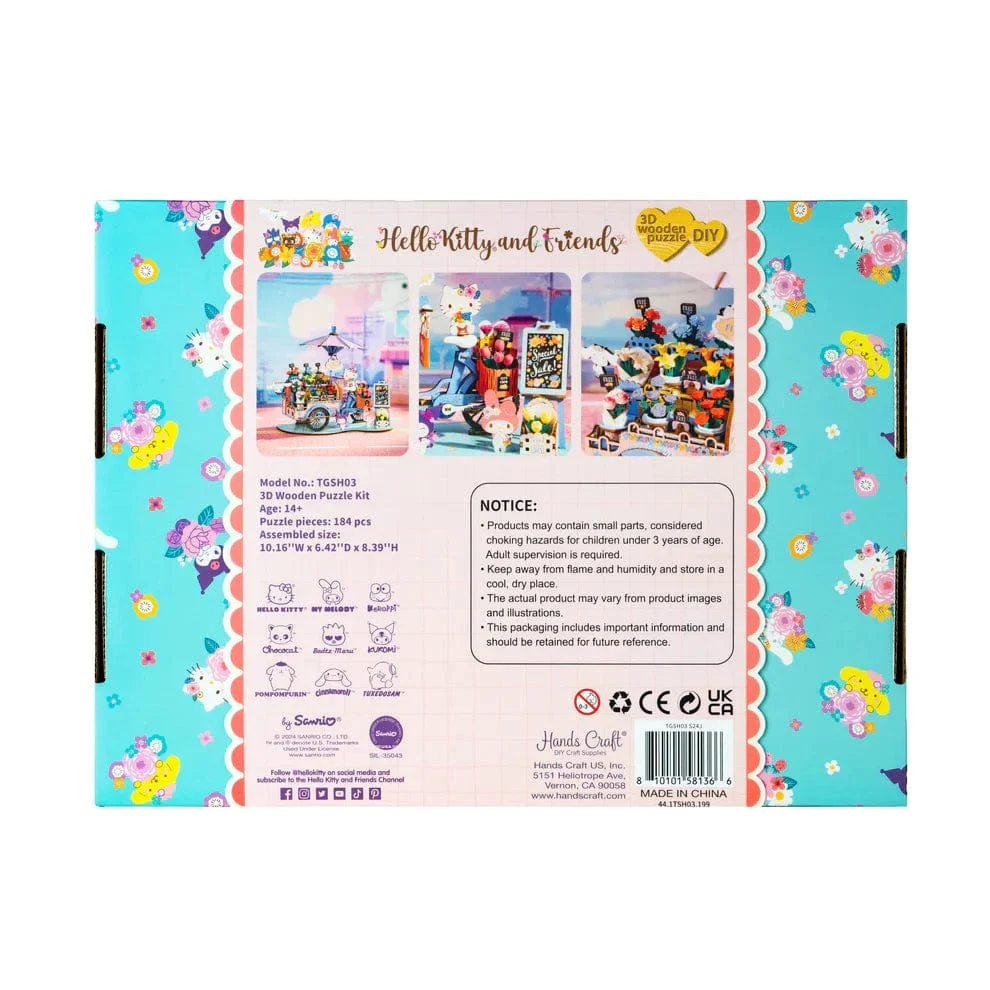 Hello Kitty® and Friends Flower Cart - Image 3